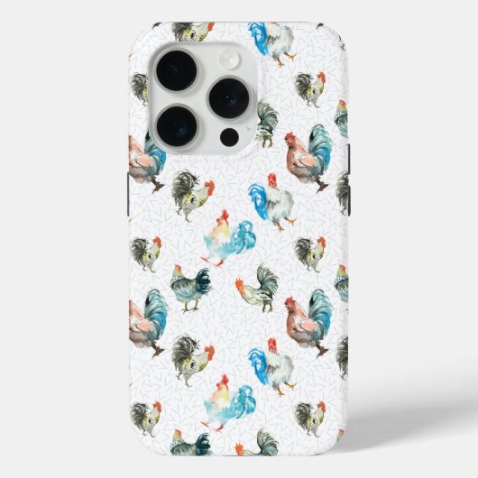 Landkippen met kippen Lover Case-Mate iPhone Case (Achterkant)