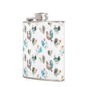 Landkippen met kippen Lover Heupfles (Links)