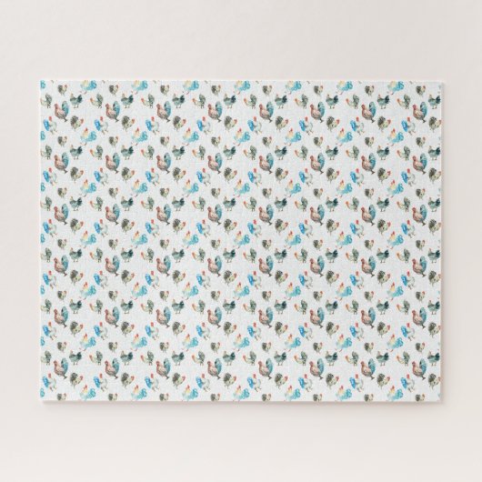 Landkippen met kippen Lover Legpuzzel (Horizontaal)