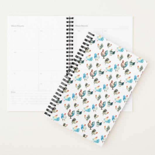 Landkippen met kippen Lover Planner (Display)