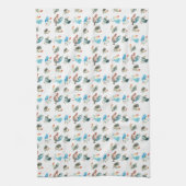 Landkippen met kippen Lover Theedoek (Verticaal)