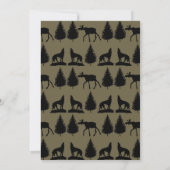 Landkreeften Wildlife Weddenschappen Kaart (Achterkant)