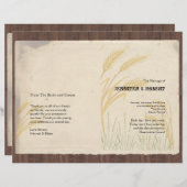 Landkreeftengras op het programma voor het weddens (Voorkant / Achterkant)