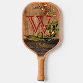 Landkreeftenventiel en bijen pickleball paddle (Achterkant)