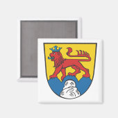 Landkreis Calw Wappen Magneet (Voorkant / Achterkant)