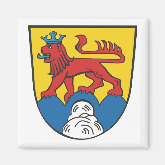 Landkreis Calw Wappen Magneet (Voorkant)