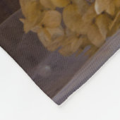 Landkreis en bloemen rond het huwelijk fleece deken (Hoek)