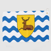 Landkreis Hertfordshire Golfhanddoek (Horizontaal)