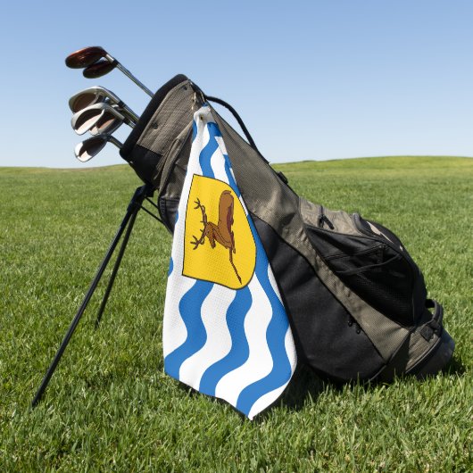 Landkreis Hertfordshire Golfhanddoek (Groen)