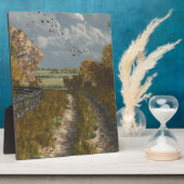 Landkreis in Herfst Fotoplaat (Zijkant)