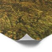 Landkreis in Herfst Poster (Hoek)