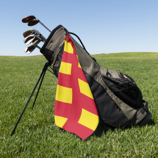 Landkreis Northumberland Golfhanddoek (Groen)