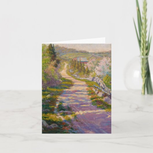 Landkreis van Newell Convers Wyeth Bedankkaart (Voorkant)