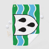Landkreis Worcestershire Golfhanddoek (Insitu)