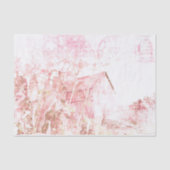 Landkreukbarnjewit, bruin, gedrukt script tissuepapier (Voorkant)