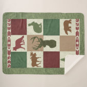 Landlanddierenmandje Sherpa Deken (Voorkant (horizontaal))