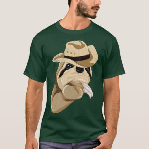 Landlandloper Cowboy Pet Lazy Animal Sloth T-shirt