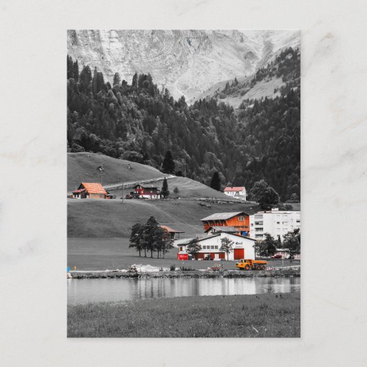 Landlandschap Briefkaart (Voorkant)