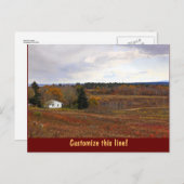 Landlandschap Briefkaart (Voorkant / Achterkant)