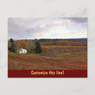 Landlandschap Briefkaart