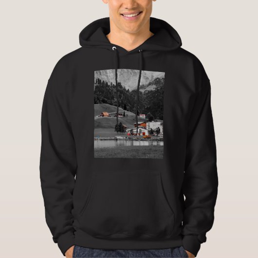 Landlandschap Hoodie (Voorkant)