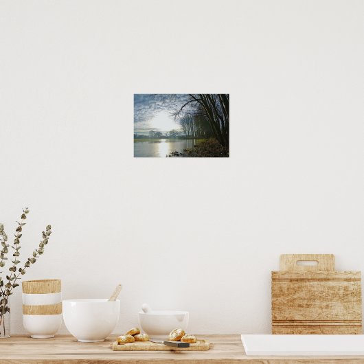 Landlandschap Poster (Keuken)