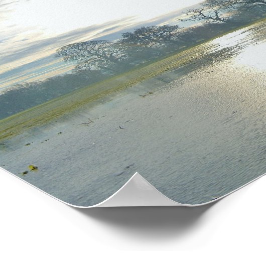 Landlandschap Poster (Hoek)