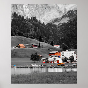 Landlandschap Poster