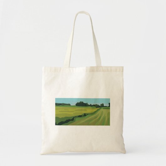 Landlandschap Tote Bag (Voorkant)