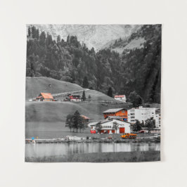 Landlandschap Wandkleed