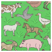 Landlandschapspatroon Stof (Close Up)