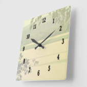 Landlandwandklok Vierkante Klok (Hoek)