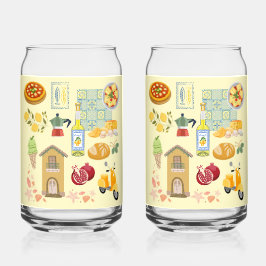 Landleven Italië Blikvorm Glas