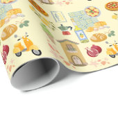 Landleven Italië Cadeaupapier (Rol Hoek)