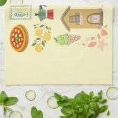 Landleven Italië Theedoek (Gevouwen)
