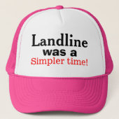 Landline was een Eenvoudigere Humor van de Telefoo Trucker Pet (Voorkant)