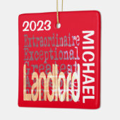 Landlord Extraordinaire CUSTOM Keramisch Ornament (Links)