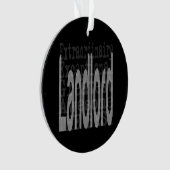 Landlord Extraordinaire Ornament (voorkant)