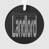 Landlord Extraordinaire Ornament (achterkant)