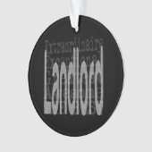 Landlord Extraordinaire Ornament (voorkant)