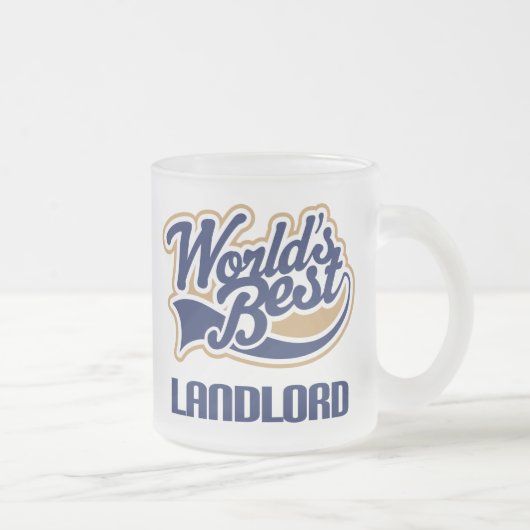 Landlord Gift Matglas Koffiemok (Rechts)