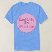 Landlords zijn pasteitjes t-shirt (Design voorkant)