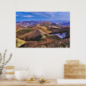 Landmannalaugar Poster (Keuken)
