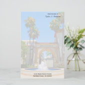 Landmark Hollywood Studio Persoonlijke schrijfkuns Briefpapier (Staand voorkant)