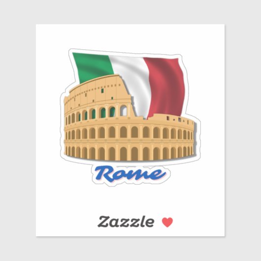 Landmark Rome Sticker (Vel)