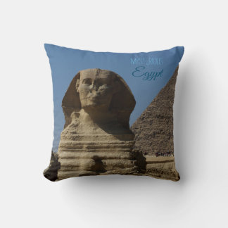 Landmark Sphinx Statue Giza Cairo Egypt Souvenir Kussen