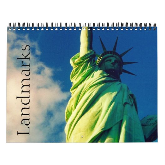 landmarks 2027 kalender (Hoes)