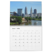 Landmarks Cleveland Ohio Calendar Kalender (Mar 2026)
