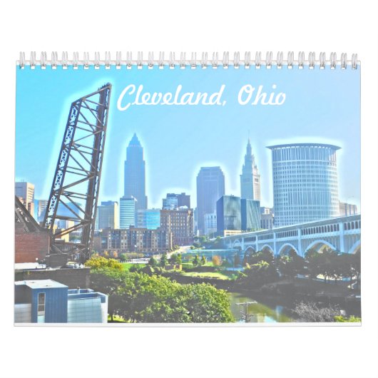 Landmarks Cleveland Ohio Calendar Kalender (Hoes)