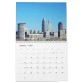Landmarks Cleveland Ohio Calendar Kalender (Jan 2027)